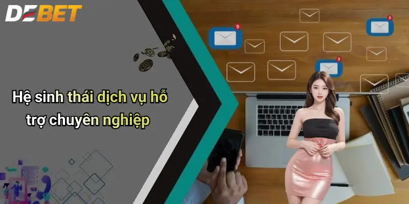 Đăng Ký DEBET: Trải Nghiệm Cá Cược Thể Thao Và Casino Đỉnh Cao 4 Hệ sinh thái dịch vụ hỗ trợ chuyên nghiệp